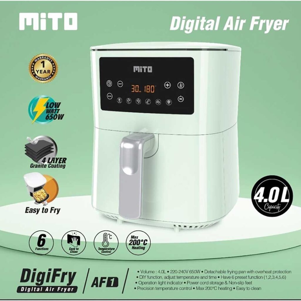 Mito Air Fryer Digi Fry Go